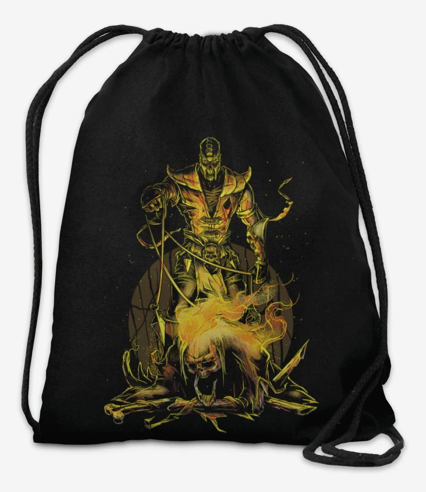 Mochila Negro de Scorpion