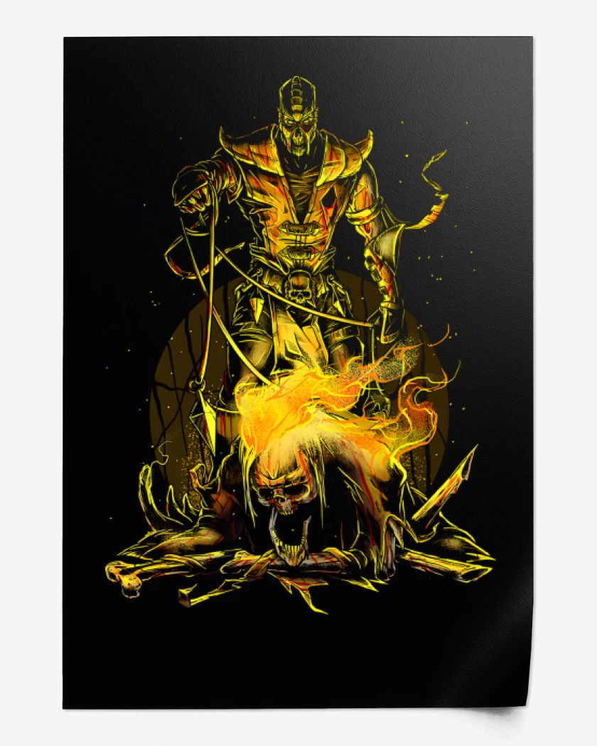 Print Scorpion