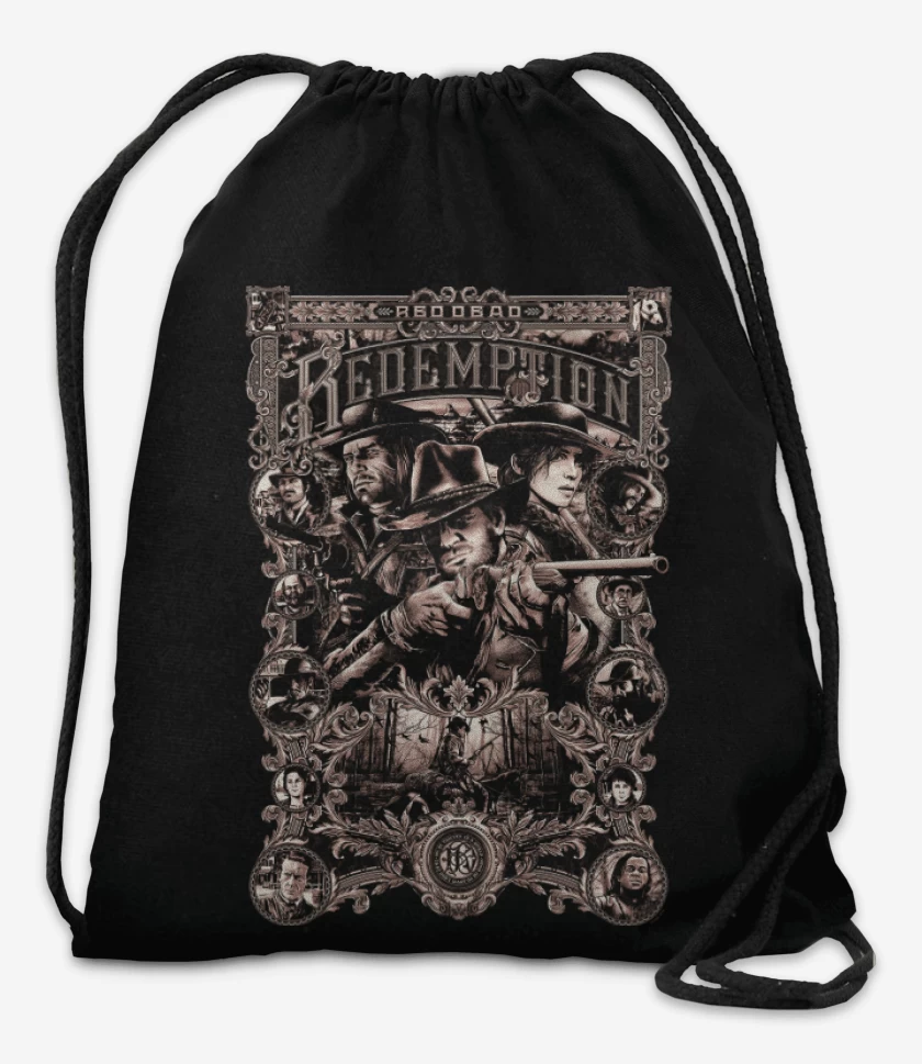 Mochila Negro de Van der Linde Gang