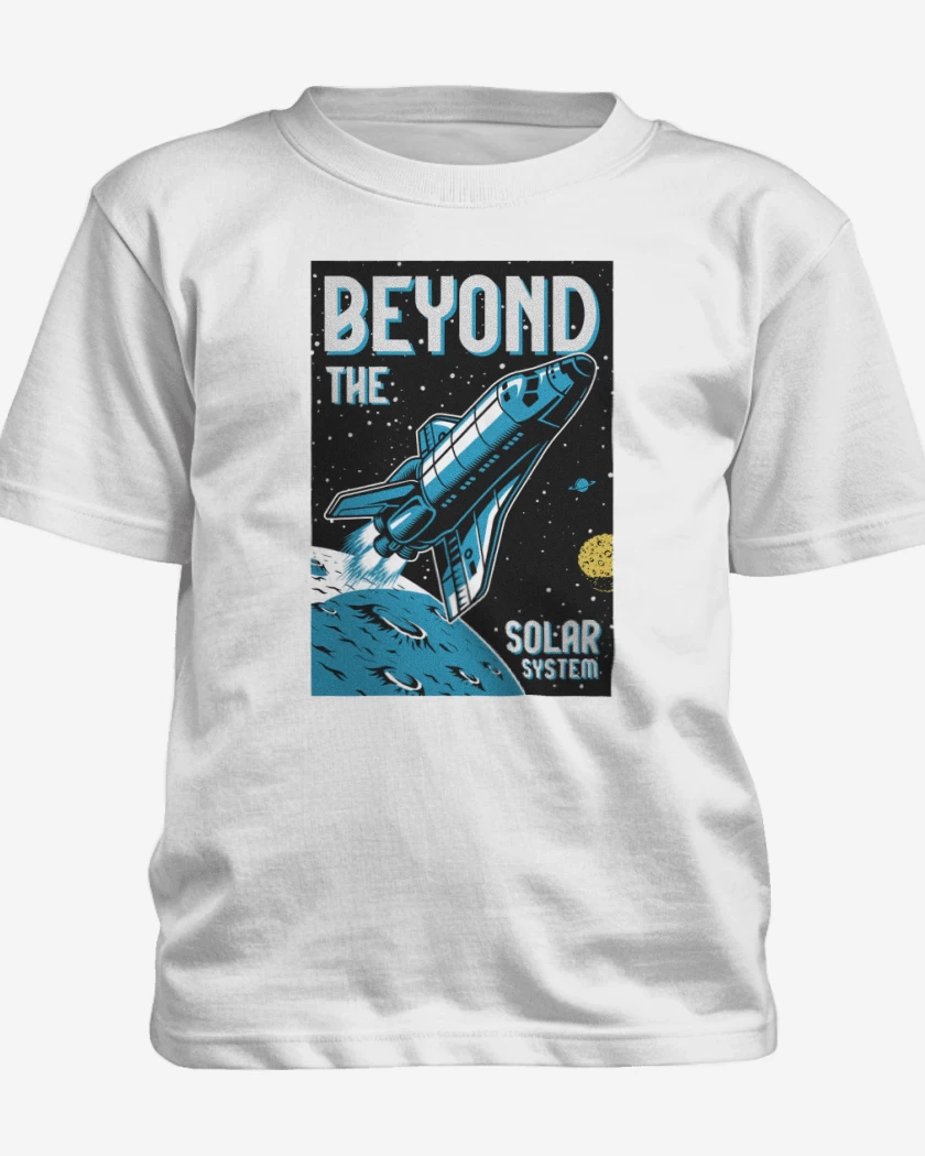 Polera de niño Blanco de Beyond the solar system