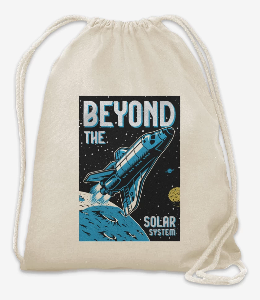 Mochila Blanco de Beyond the solar system