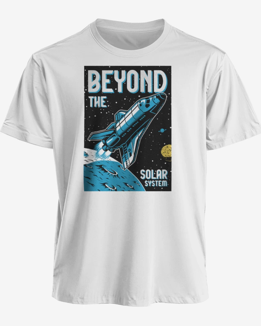Polera premium Blanco de Beyond the solar system