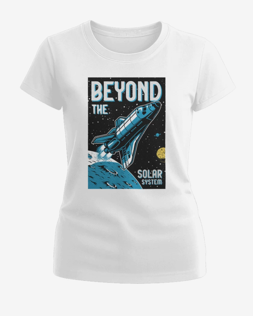 Polera de Mujer Blanco de Beyond the solar system