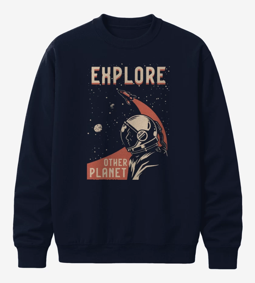 Poleron polo Explore other planet