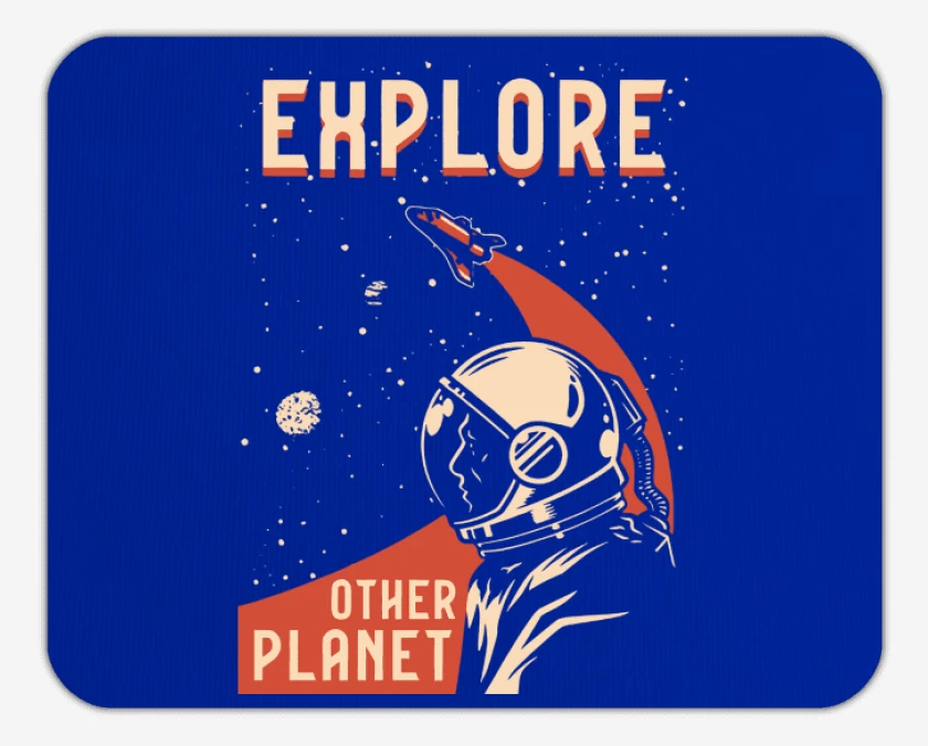 Mousepad Explore other planet