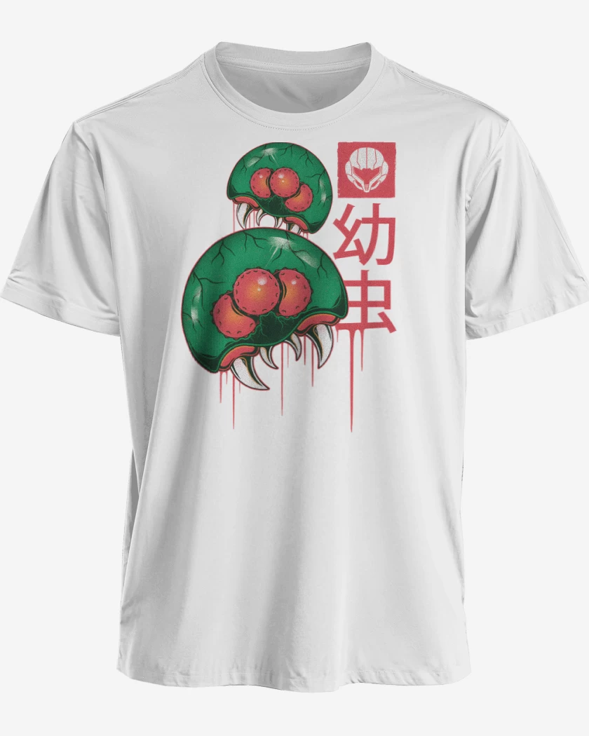 Polera premium Blanco de The Larvas