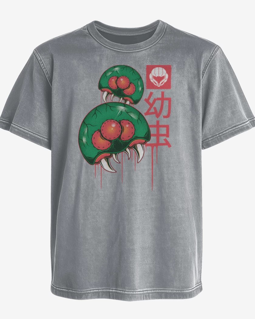 Polera desgastada The Larvas