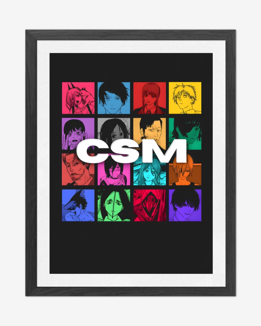Cuadro decorativo Negro de CSM