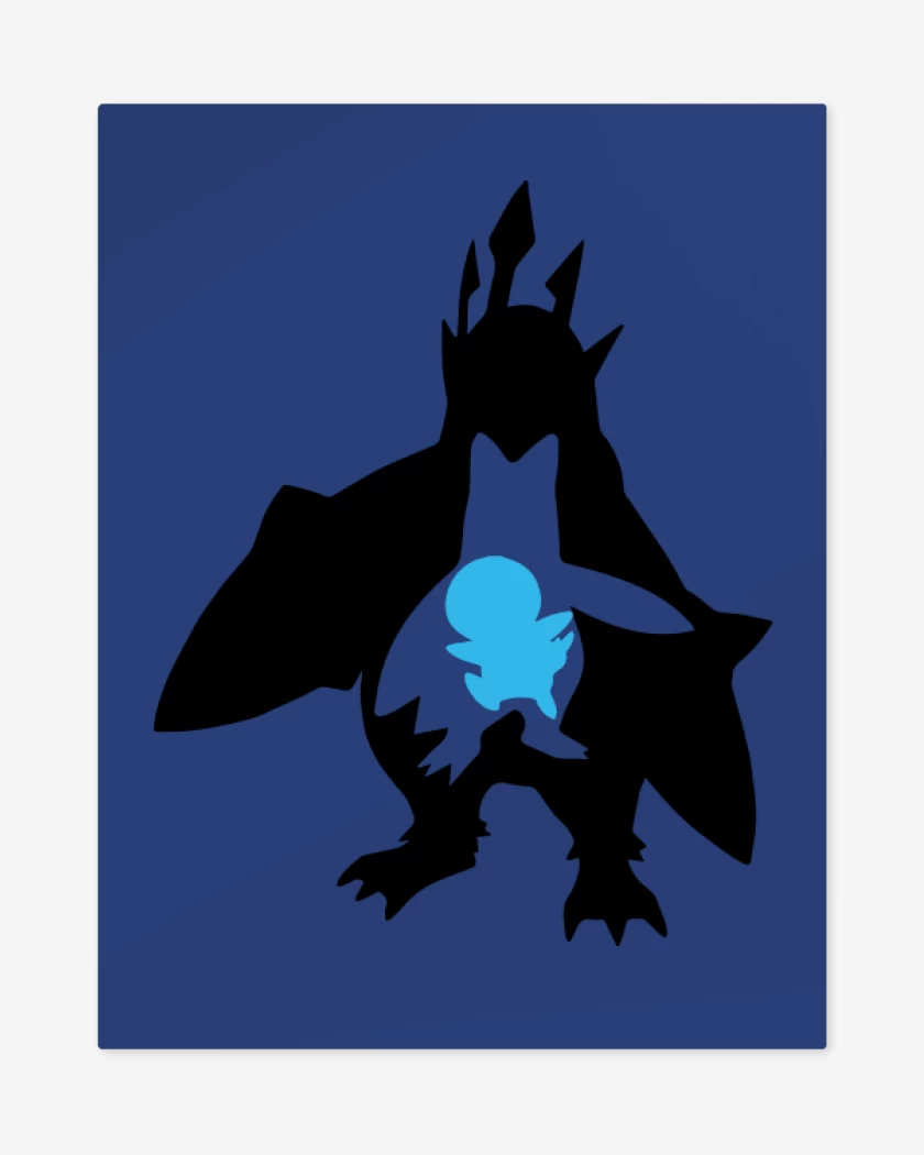 Print metalico Azul Rey de Pipvolution