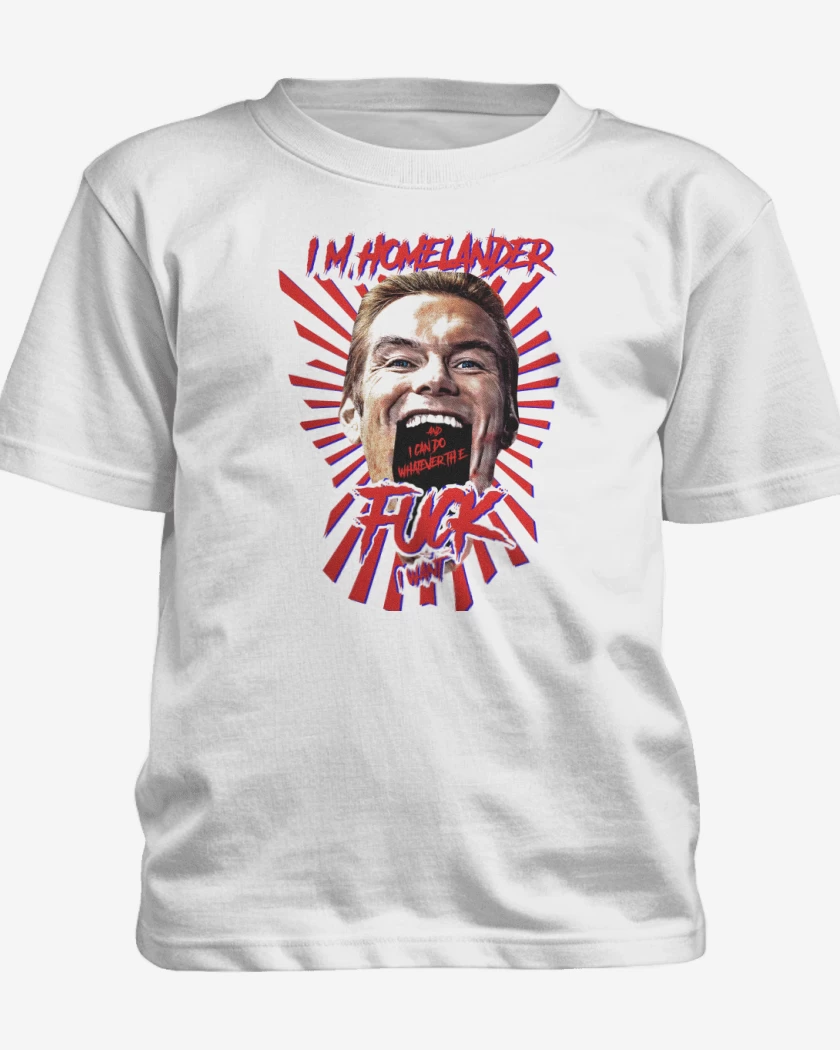 Polera de niño Blanco de Im Homelander