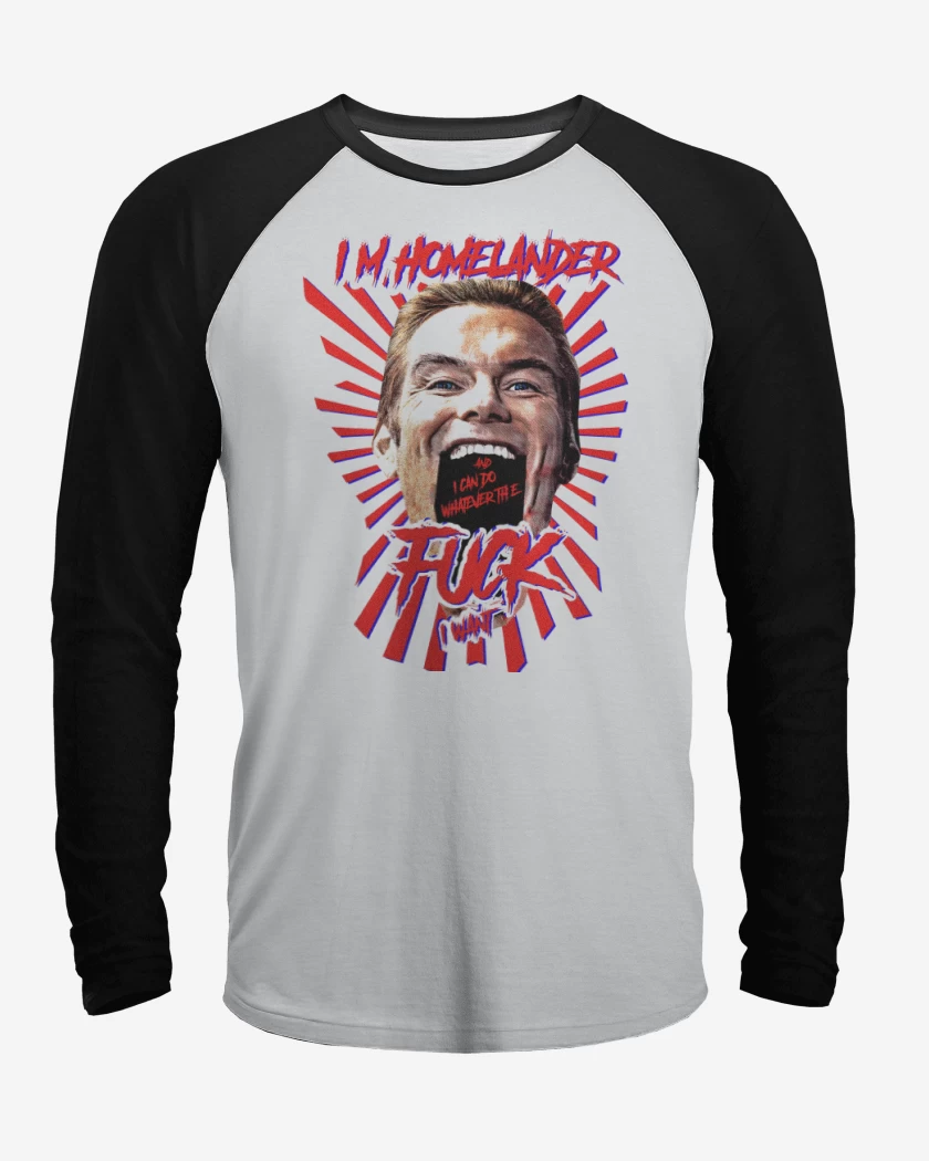 Polera Raglan Im Homelander