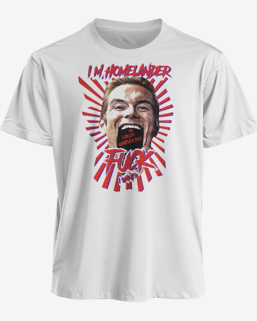 Polera premium Blanco de Im Homelander