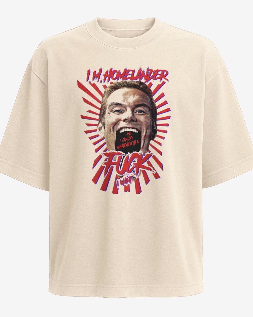 Polera Oversize Beige de Im Homelander