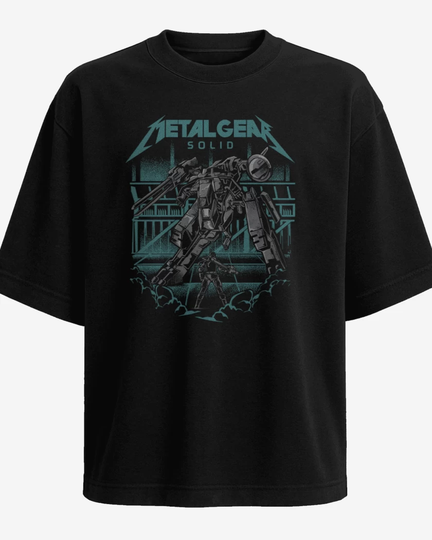 Polera Oversize Metal Gear Solid