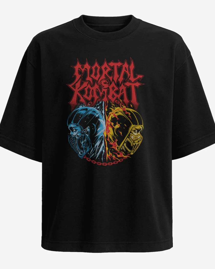 Polera Oversize Mortal Kombat