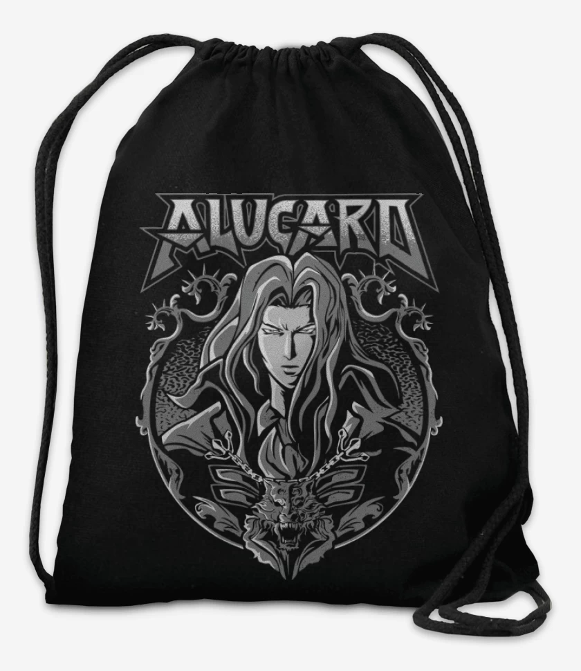 Mochila Negro de Alucard