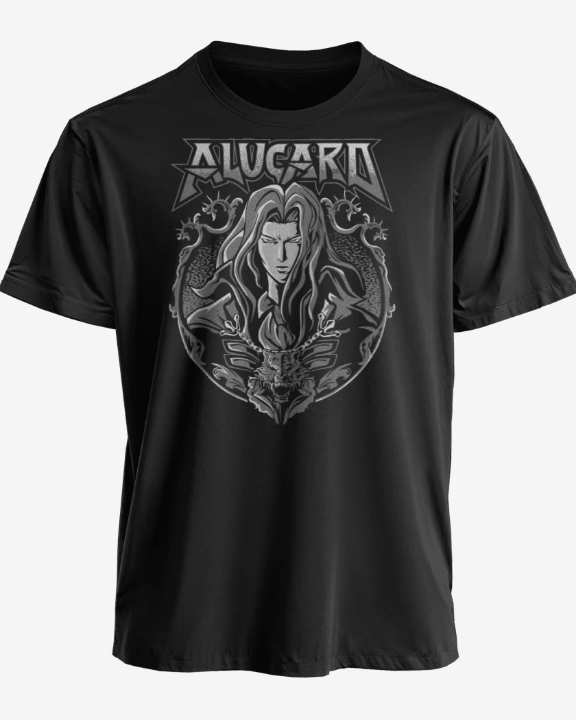 Polera premium Negro de Alucard