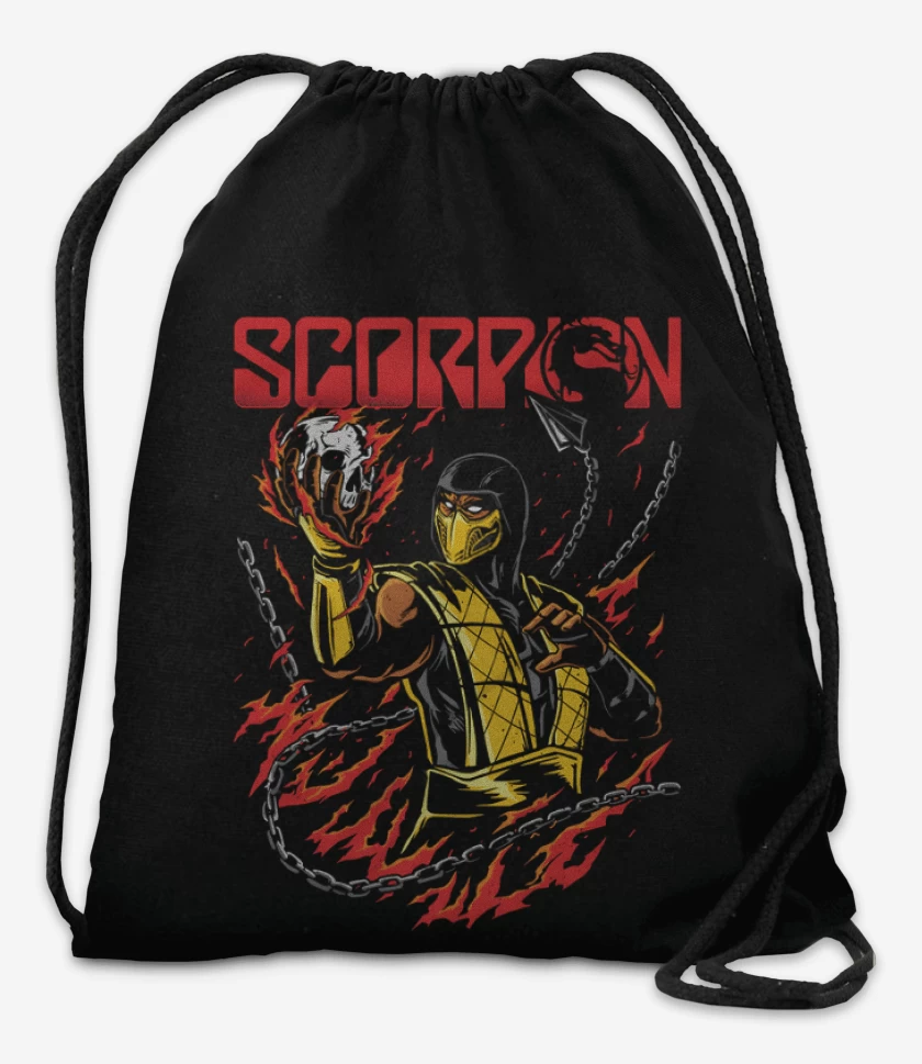 Mochila Negro de Scorpion 2