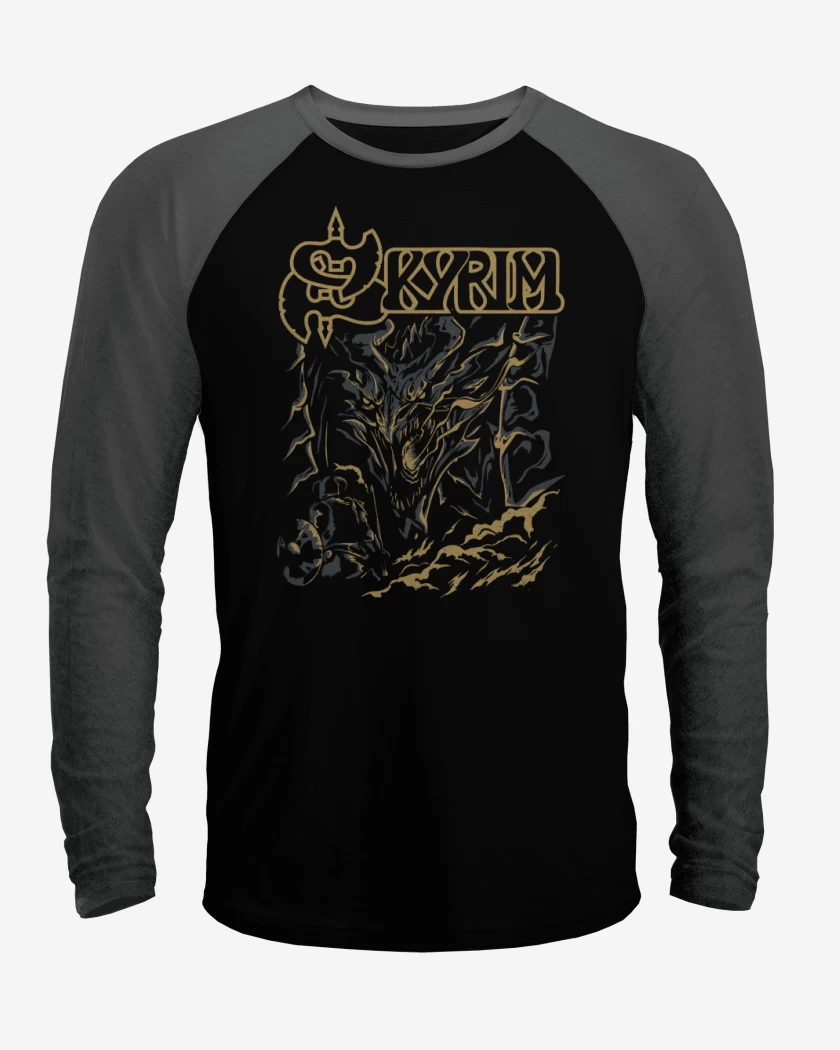 Polera Raglan Skyrim