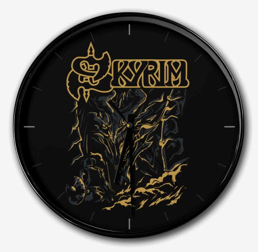 Reloj Negro de Skyrim