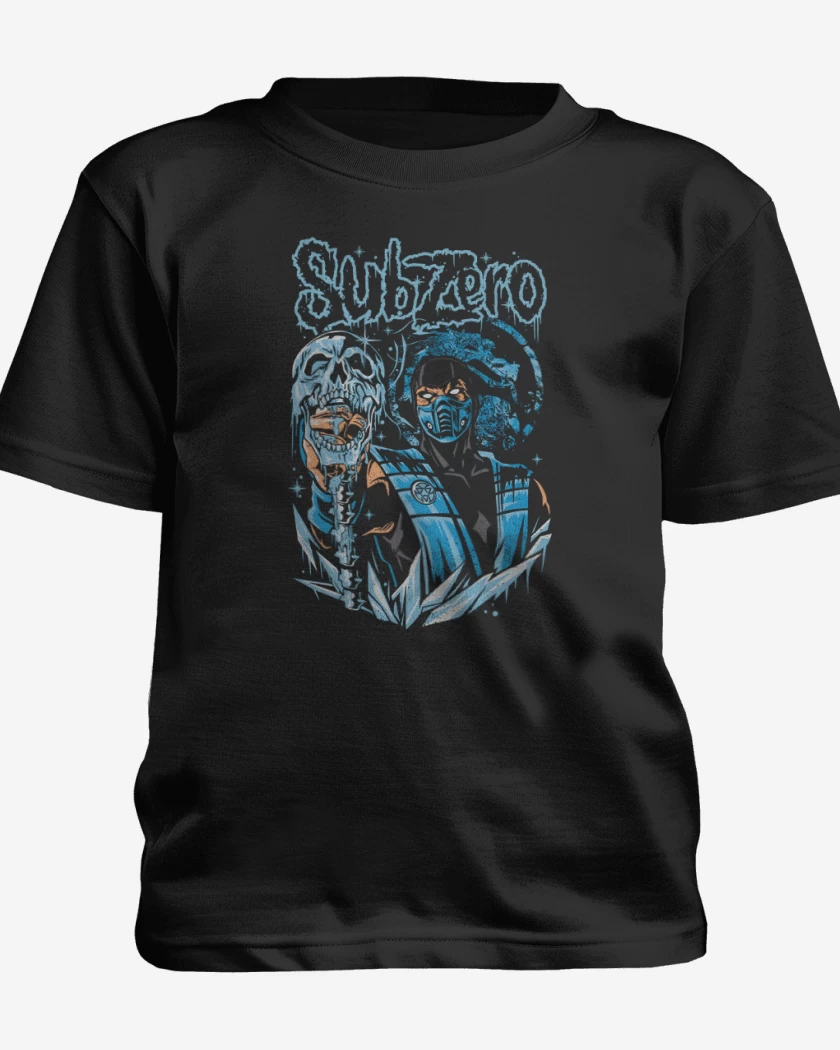 Polera de niño Negro de Sub Zero