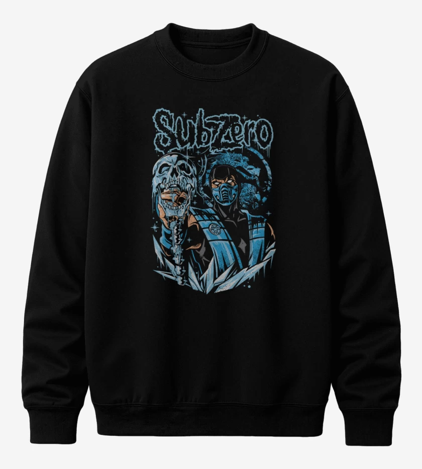 Poleron polo Negro de Sub Zero