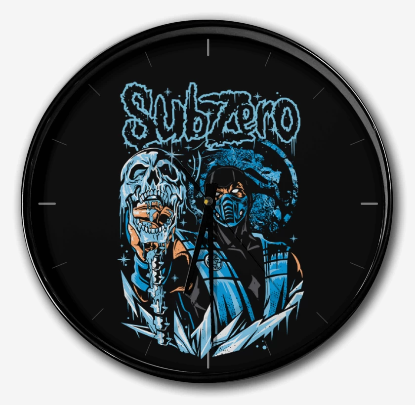 Reloj Negro de Sub Zero