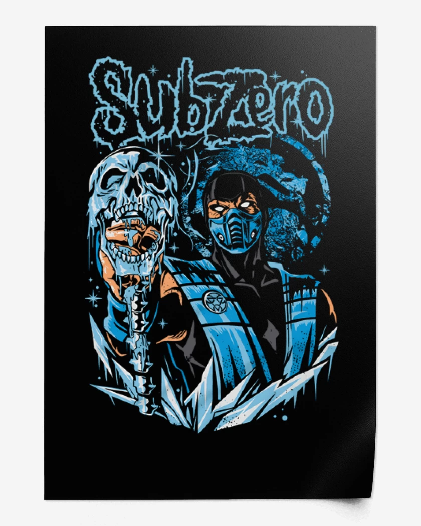 Print Negro de Sub Zero