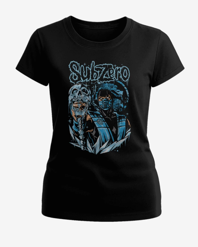 Polera de Mujer Negro de Sub Zero