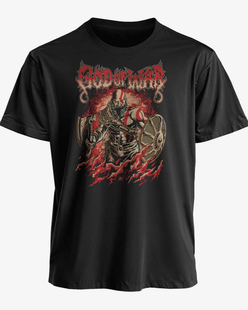 Polera premium Negro de Espartano Nórdico