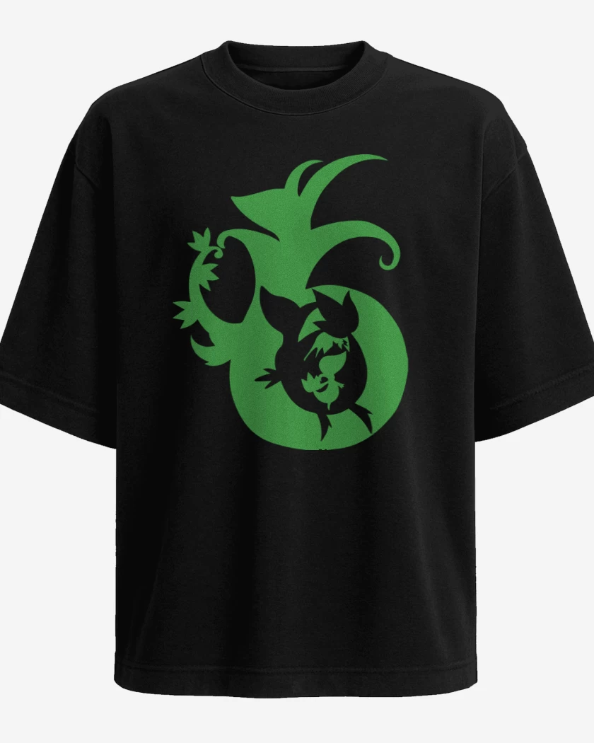 Polera Oversize Negro de Snivolution