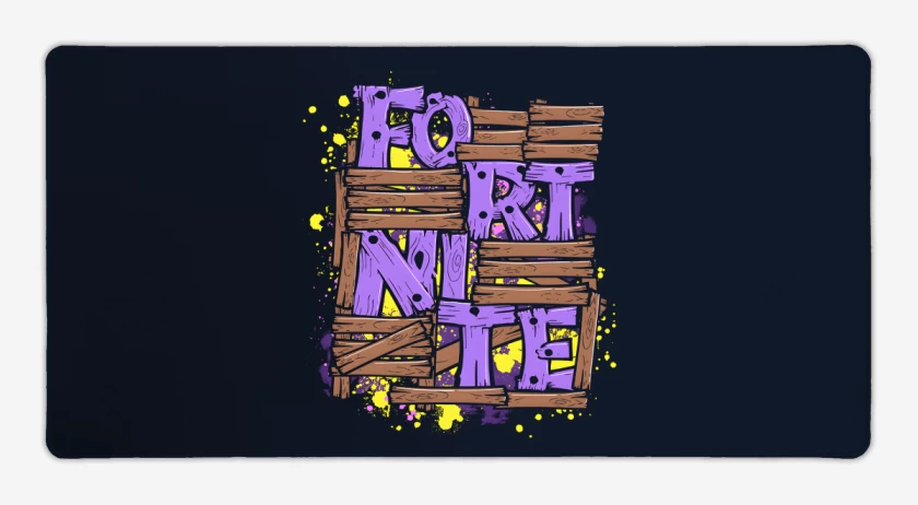 Mouse pad Gamer Azul Marino de Fortnite 6