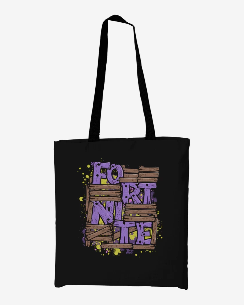 Totebag Negro de Fortnite 6
