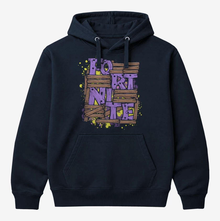 Polerón Canguro Azul Marino de Fortnite 6