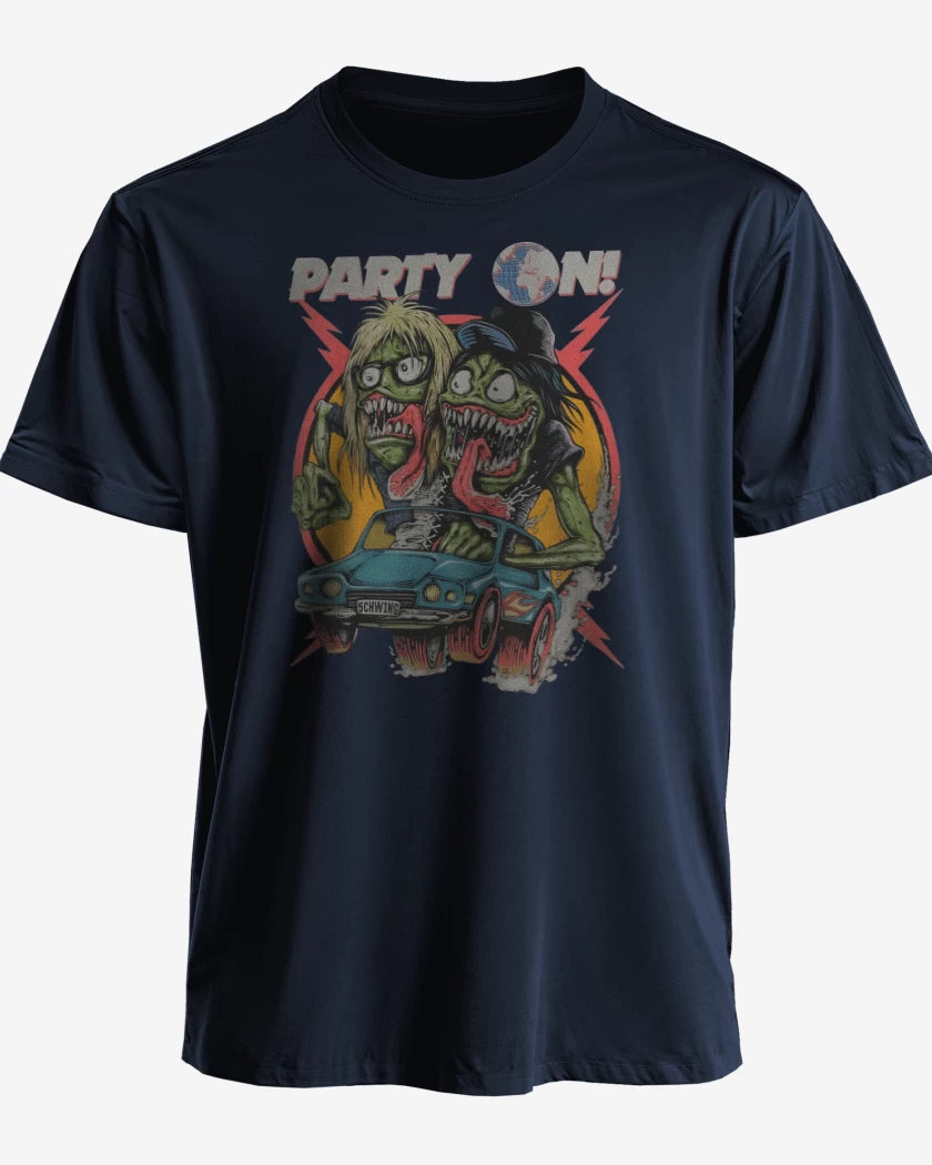 Polera El Mundo de Wayne 
