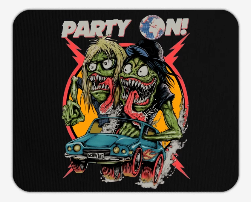Mousepad El Mundo de Wayne 