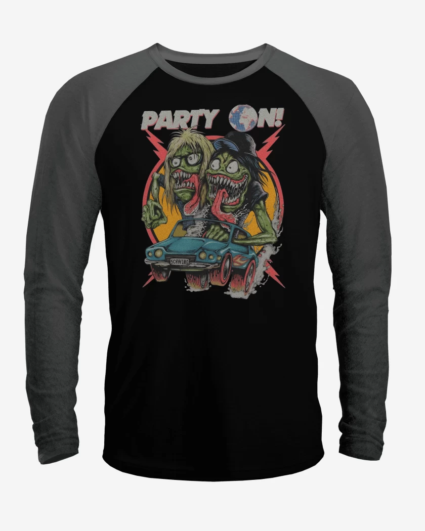 Polera Raglan El Mundo de Wayne 