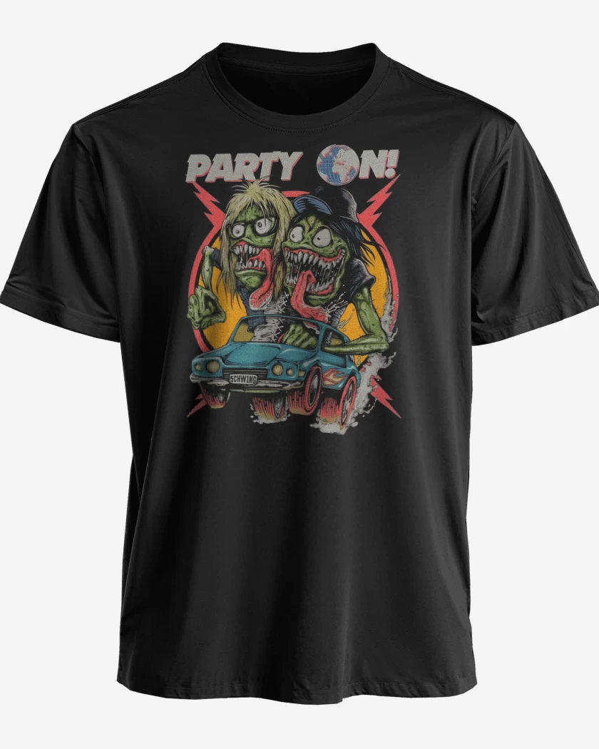 Polera premium El Mundo de Wayne 