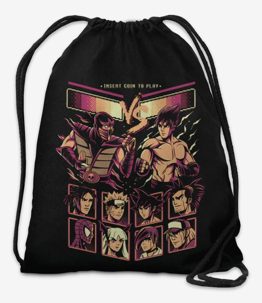 Mochila Negro de Ultimate Fighters