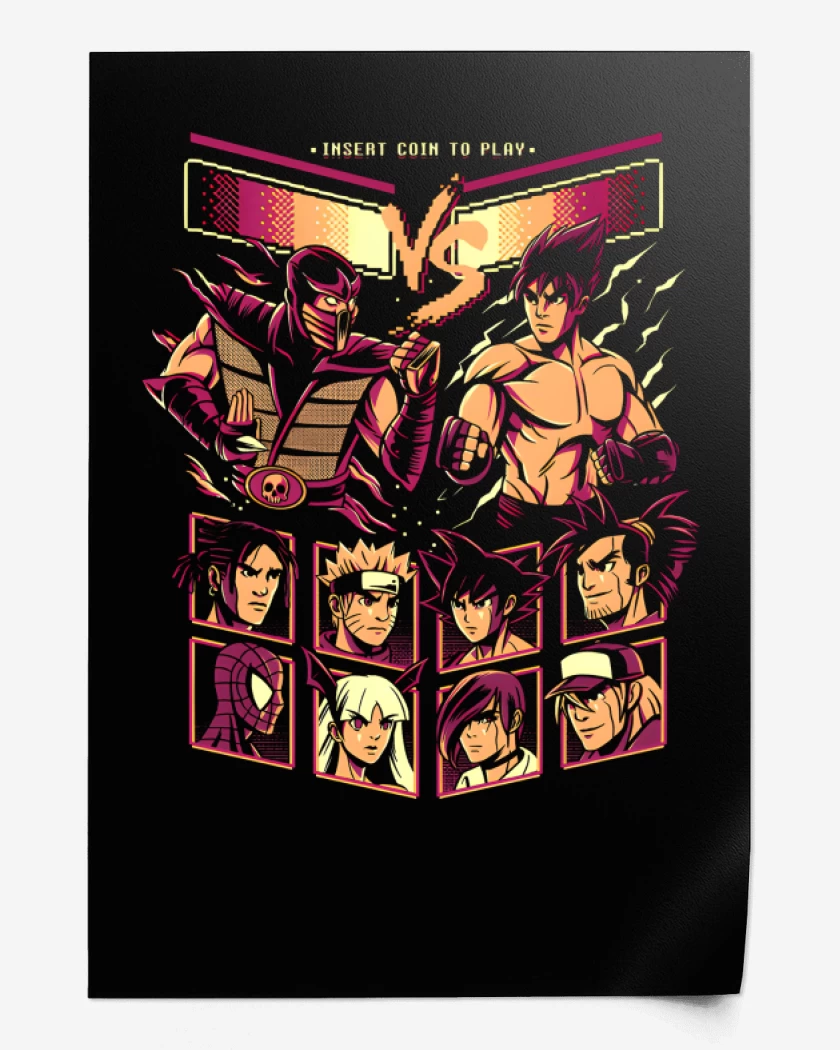 Print Ultimate Fighters