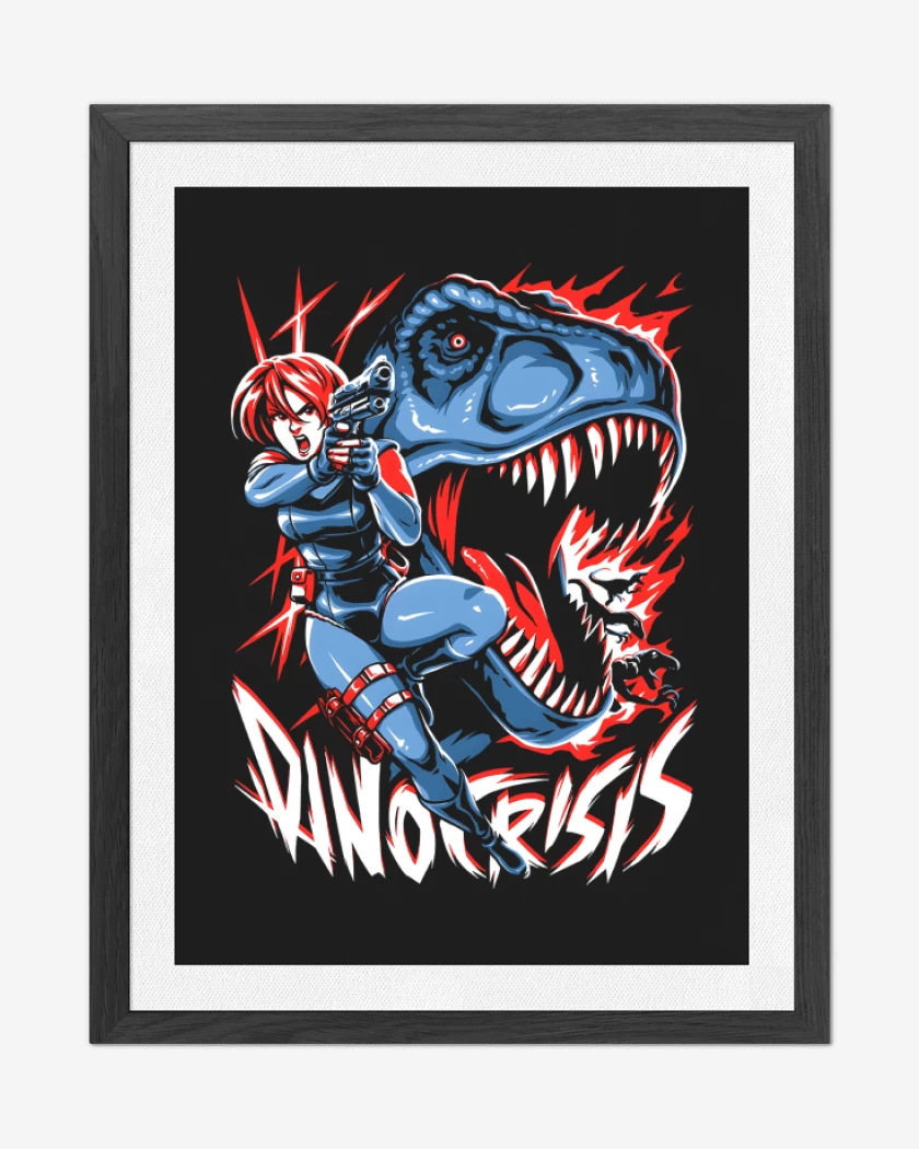 Cuadro decorativo Dino Crisis