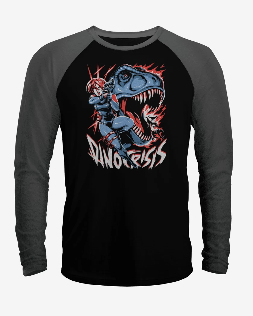 Polera Raglan Dino Crisis