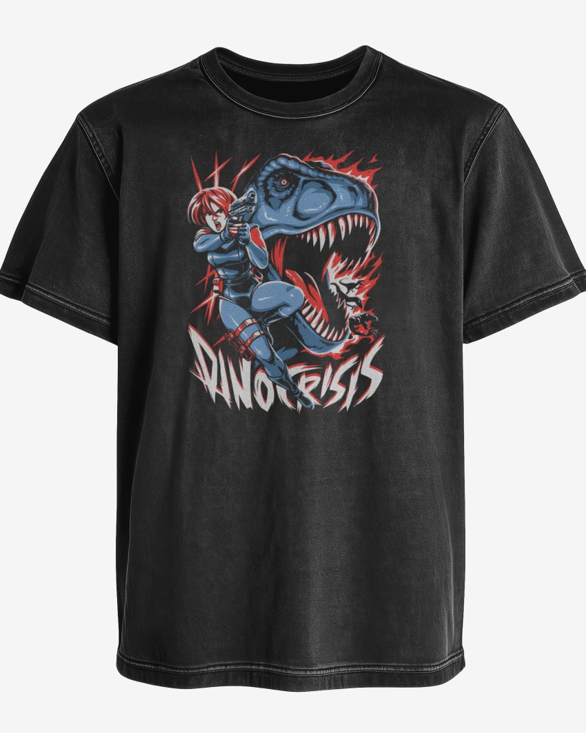 Polera desgastada Dino Crisis