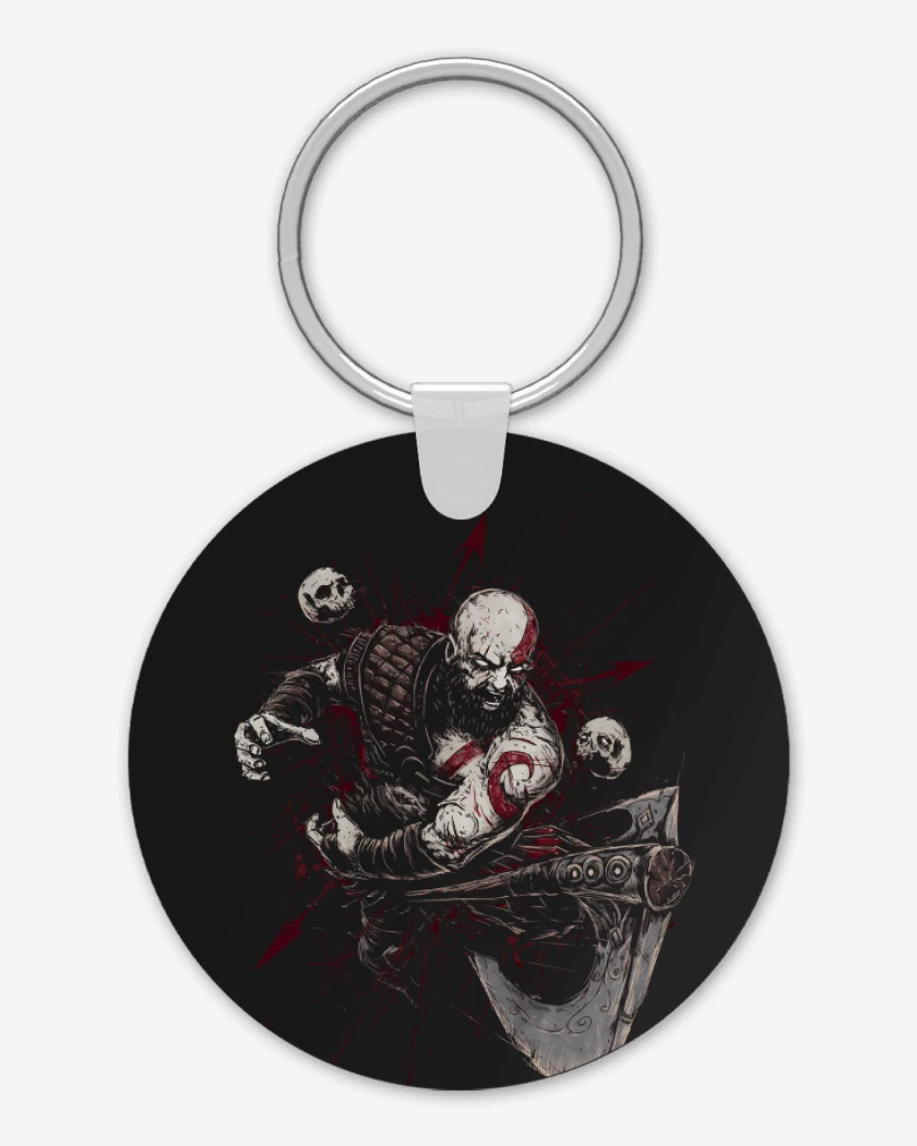Llavero Kratos Vikingo