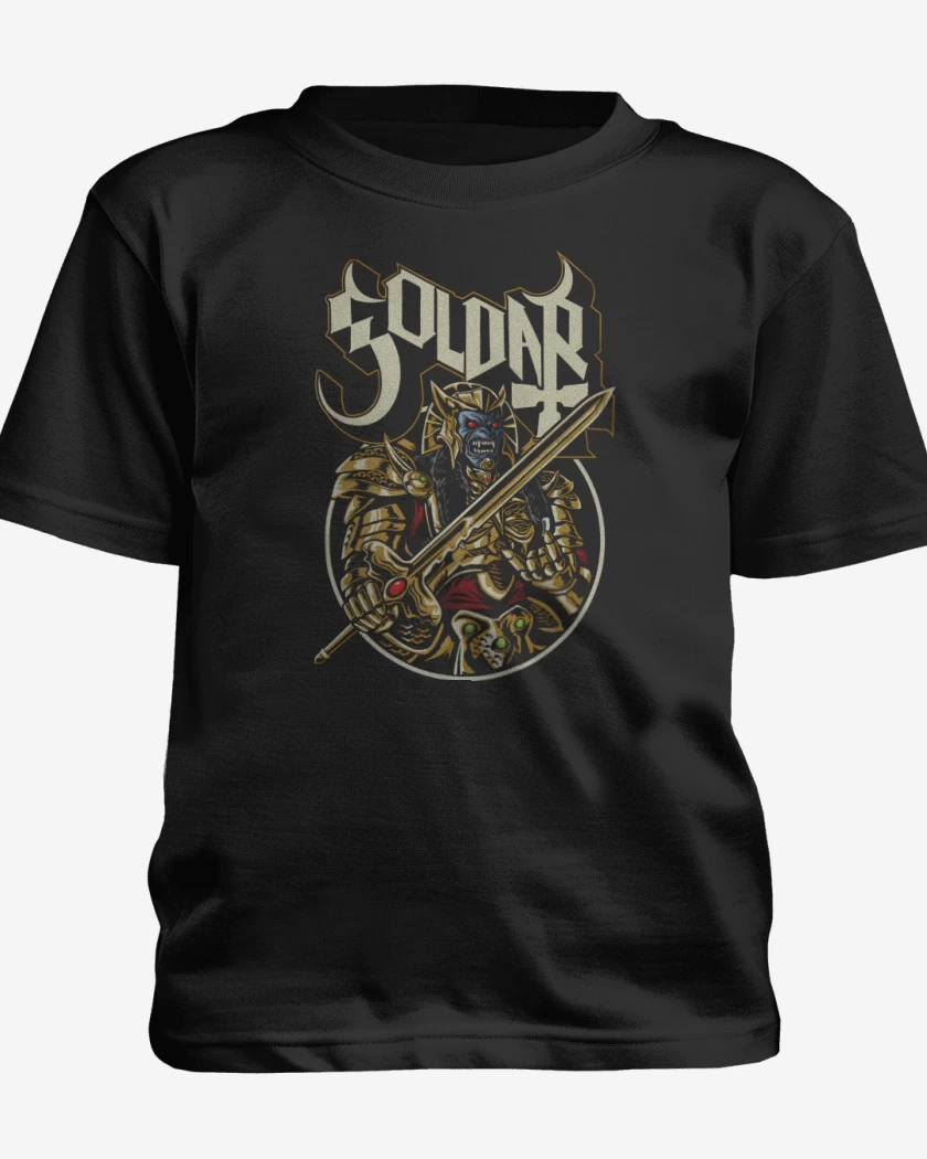 Polera de niño Negro de Goldar 