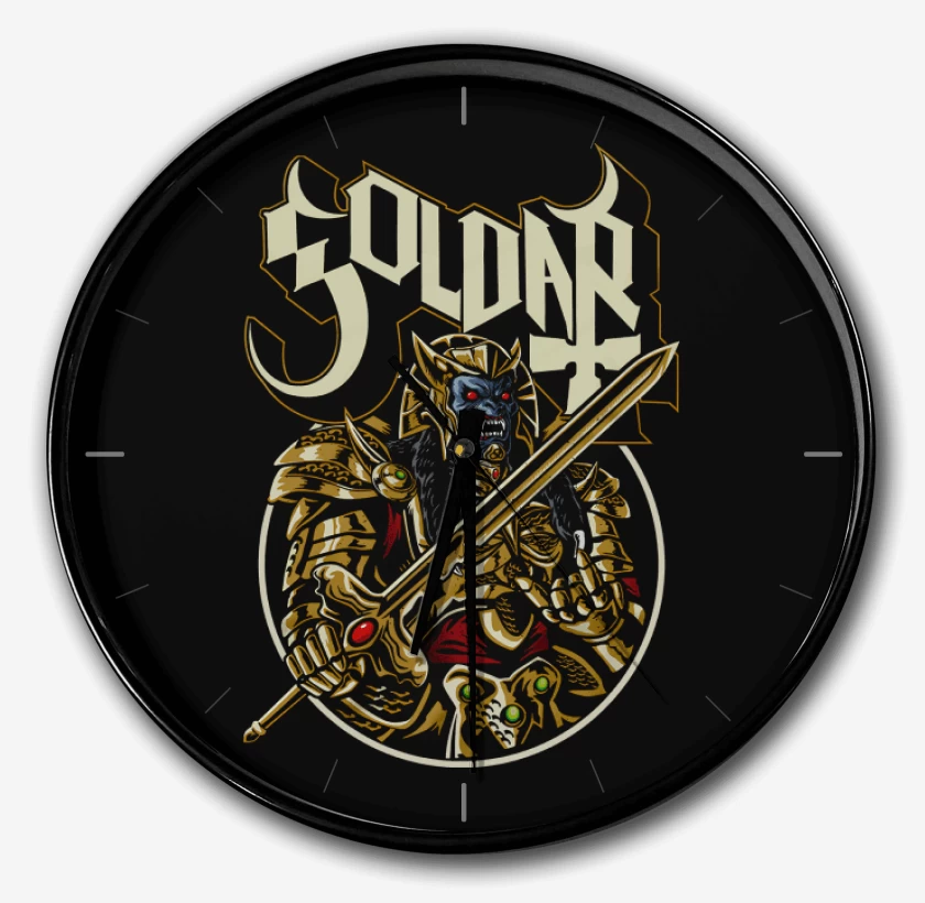 Reloj Negro de Goldar 