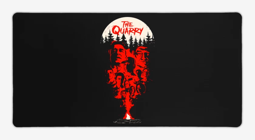 Mouse pad Gamer Negro de The Quarry