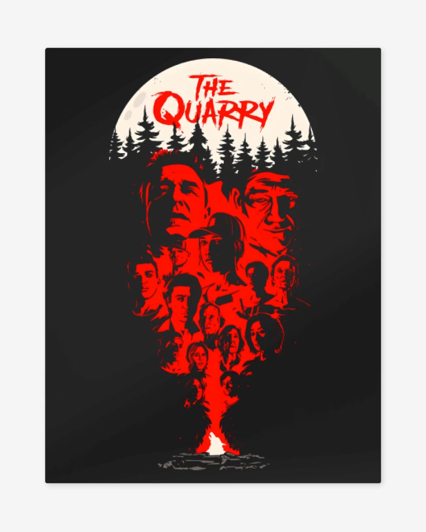Print metalico Negro de The Quarry