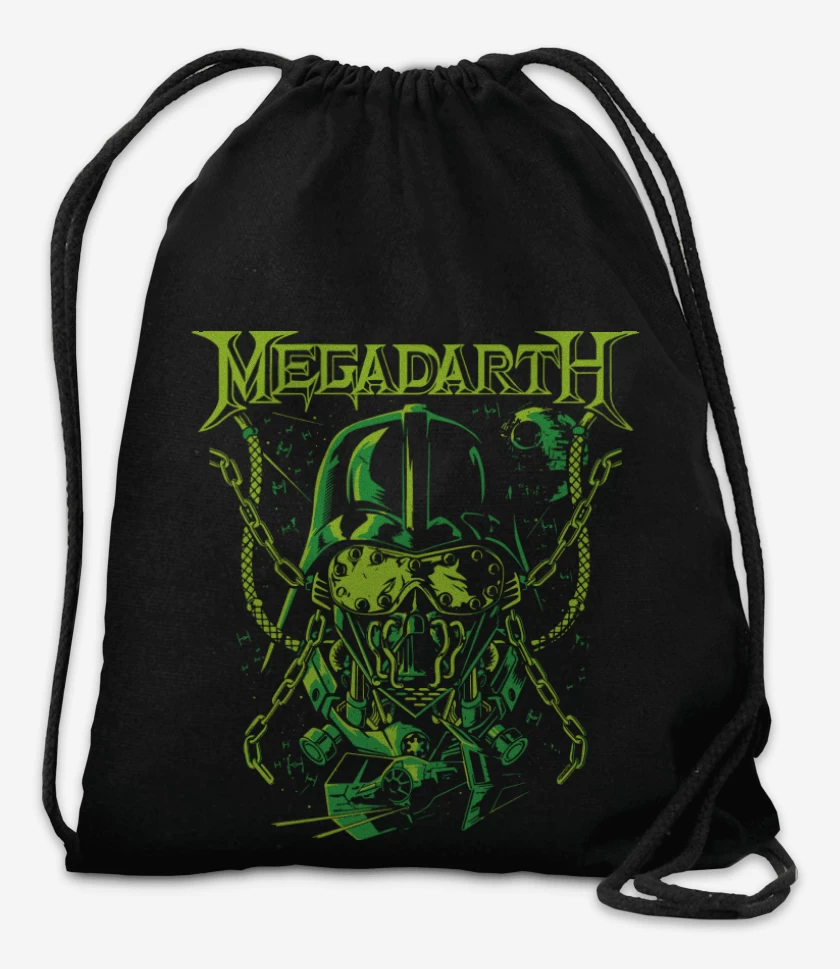 Mochila Negro de Megadarth