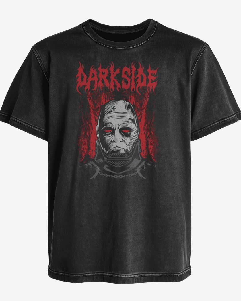 Polera desgastada Darkside of Jedi